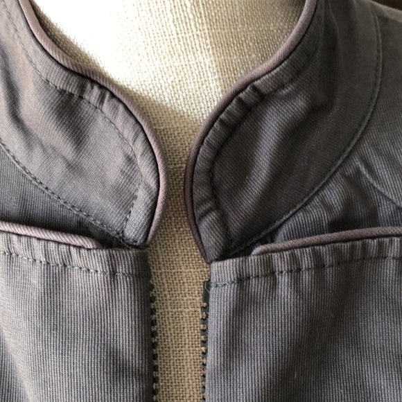 Ambitions Zip-Up Lined Utility Jacket / Blazer - Picture 5 of 13